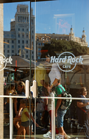 A day in Barcelona - Hard Rock Cafe