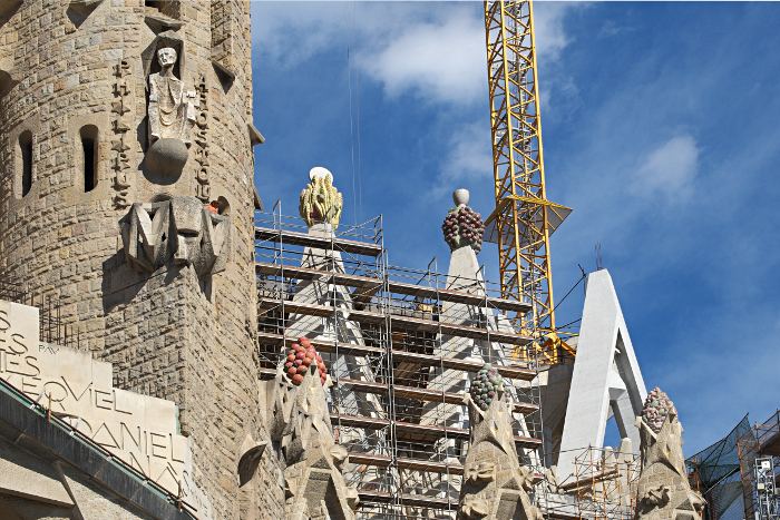 Gaudi's Sagrada Familia in Barcelona - 