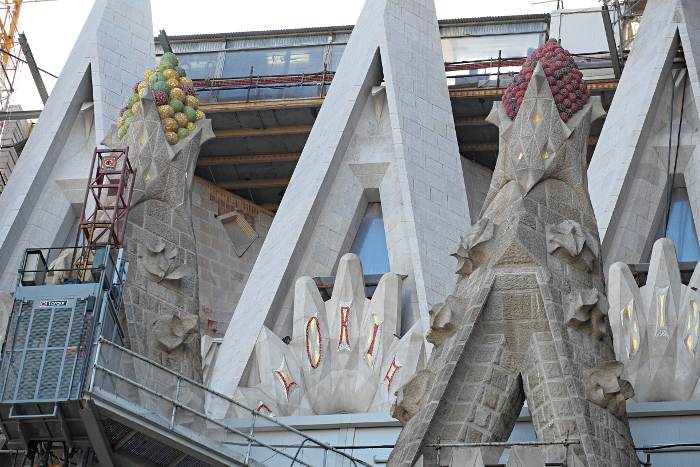 Gaudi's Sagrada Familia in Barcelona - 