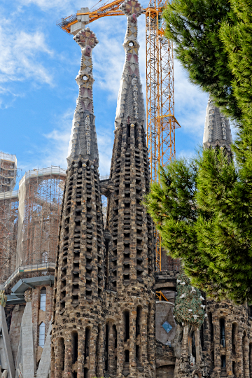 Gaudi's Sagrada Familia in Barcelona - 