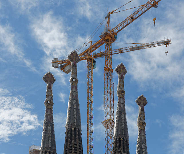 Gaudi's Sagrada Familia in Barcelona - Steeple