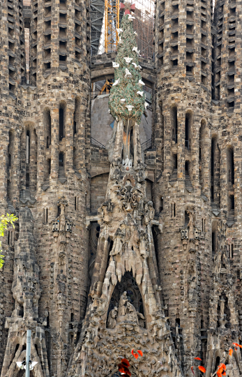 Gaudi's Sagrada Familia in Barcelona - 