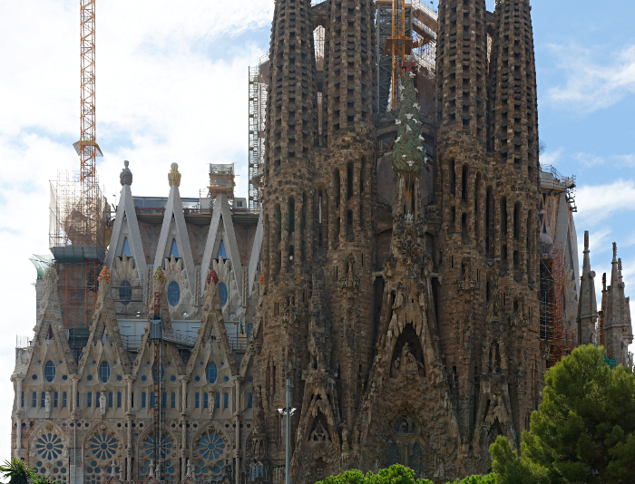 Gaudi's Sagrada Familia in Barcelona - 