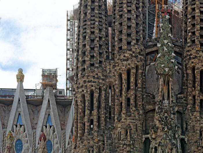 Gaudi's Sagrada Familia in Barcelona - 