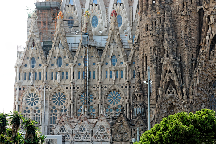 Gaudi's Sagrada Familia in Barcelona - 