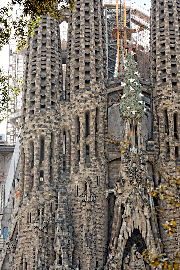 Gaudi's Sagrada Familia in Barcelona - 