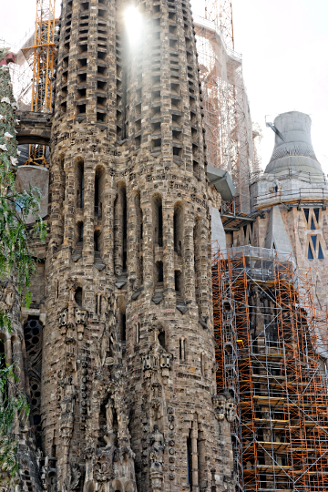 Gaudi's Sagrada Familia in Barcelona - 