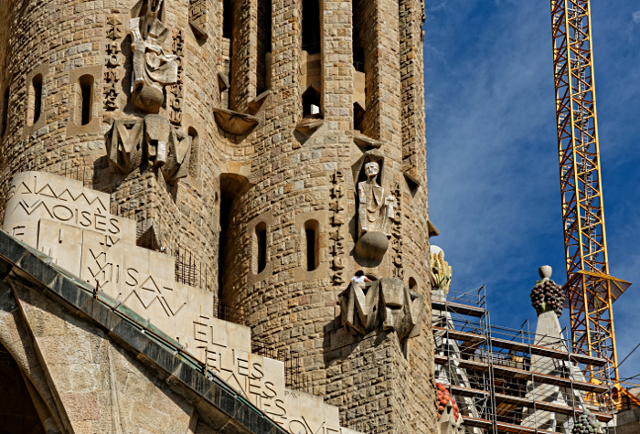 Gaudi's Sagrada Familia in Barcelona - 