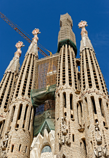 Gaudi's Sagrada Familia in Barcelona - 