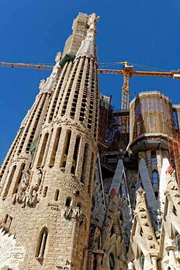 Gaudi's Sagrada Familia in Barcelona - 