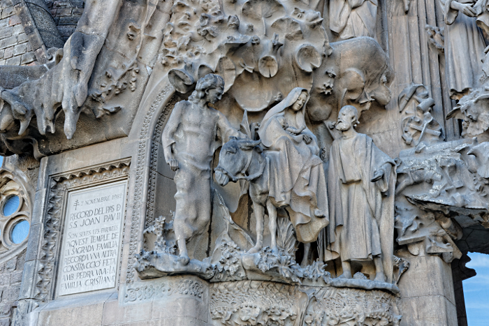 Gaudi's Sagrada Familia in Barcelona - 