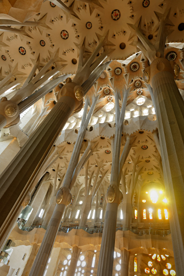 Gaudi's Sagrada Familia in Barcelona - 