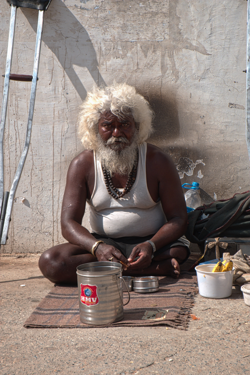 India 2014 - Beggar, Pushkar