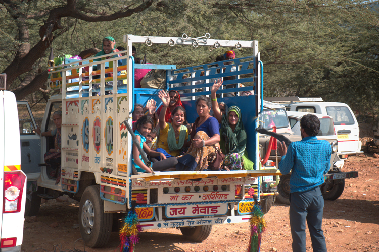 India 2014 - Leaving Pushkar Festival