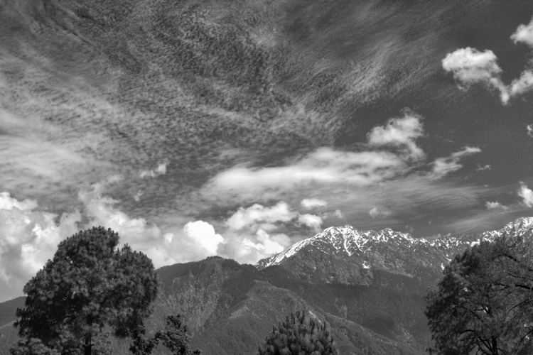 India 2015 - India Himalayas from Dharamshala