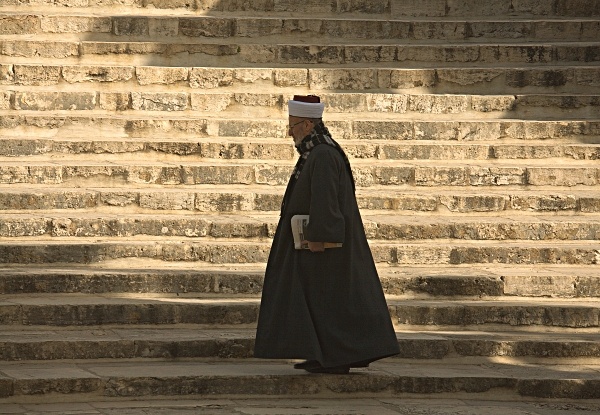 Har haBayit - Paperboy on the Omar Western Steps